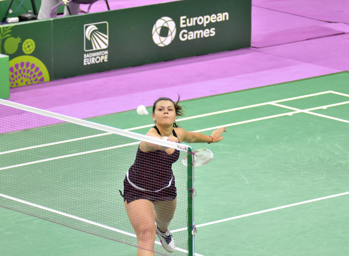Avropa Oyunlarında badminton yarışları davam edir
