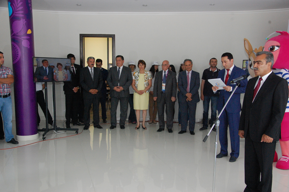 Avropa Oyunları ilə bağlı elan olunan fərdi jurnalist müsabiqəsinin qalibləri mükafatlandırıldı (FOTO)