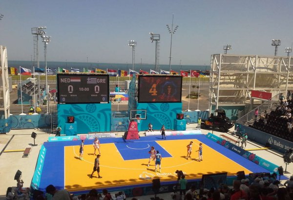 Qadın basketbolçularımız 1/4 finala yüksəliblər (FOTO)
