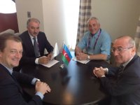 Beynəlxalq Paralmpiya Komitəsinin vitse-prezidenti Avropa Oyunlarında yarışacaq paralimpiyaçı cüdocularla görüşüb (FOTO)
