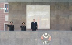Prezident İlham Əliyev Hərbi Dəniz Qüvvələri yeni bazasının açılışında iştirak edib (FOTO)