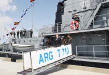 Prezident İlham Əliyev Hərbi Dəniz Qüvvələri yeni bazasının açılışında iştirak edib (FOTO)