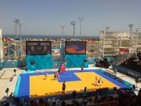 Qadın basketbolçularımız 1/4 finala yüksəliblər (FOTO)