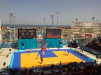 Qadın basketbolçularımız 1/4 finala yüksəliblər (FOTO)