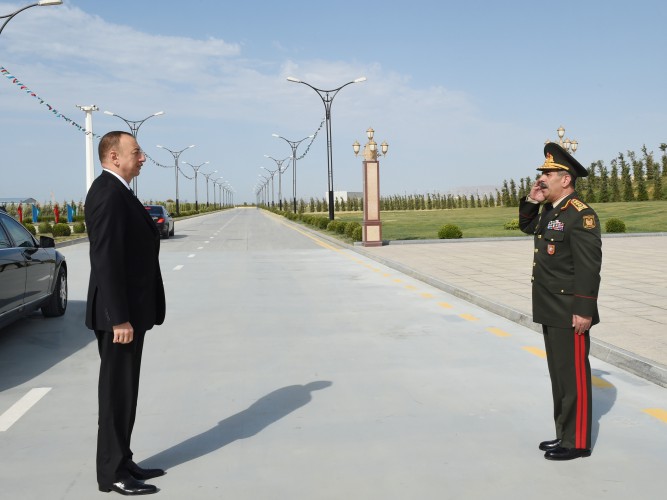 Prezident İlham Əliyev: “Biz öz torpağımızı heç kimə verməyəcəyik və heç vaxt bu vəziyyətlə barışmayacağıq” (FOTO)