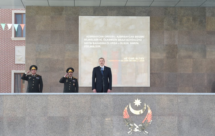 Prezident İlham Əliyev Hərbi Dəniz Qüvvələri yeni bazasının açılışında iştirak edib (FOTO)