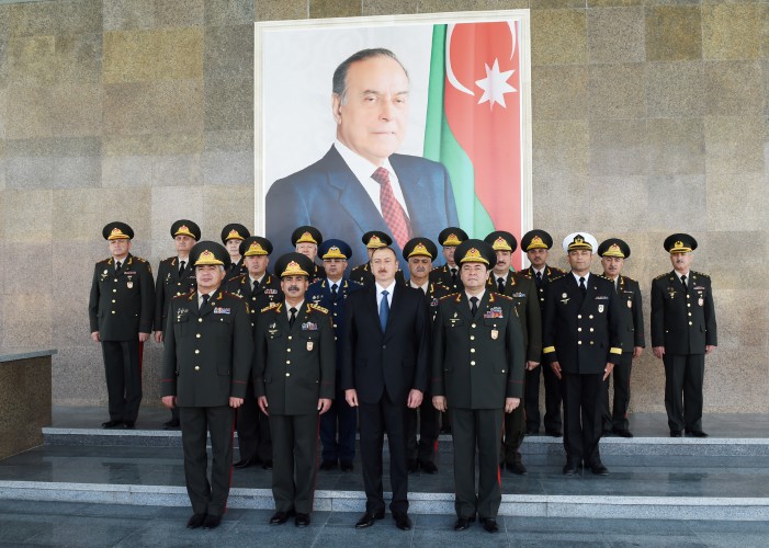 Prezident İlham Əliyev: “Biz öz torpağımızı heç kimə verməyəcəyik və heç vaxt bu vəziyyətlə barışmayacağıq” (FOTO)