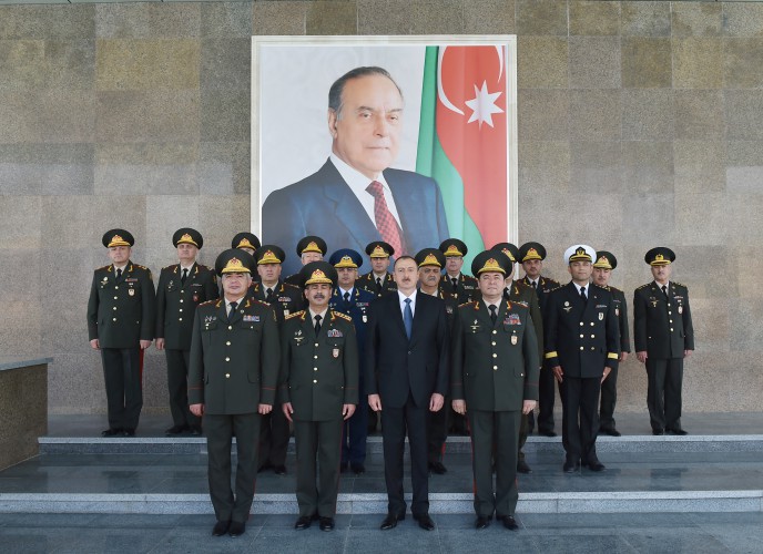 Prezident İlham Əliyev Hərbi Dəniz Qüvvələri yeni bazasının açılışında iştirak edib (FOTO)