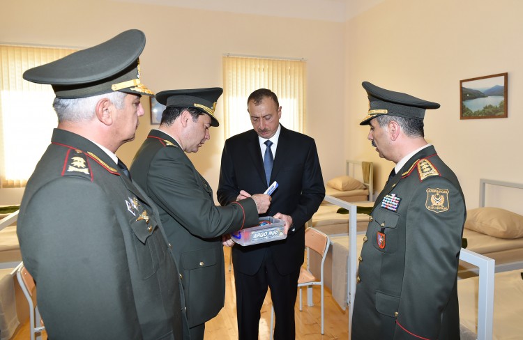 Prezident İlham Əliyev: “Biz öz torpağımızı heç kimə verməyəcəyik və heç vaxt bu vəziyyətlə barışmayacağıq” (FOTO)