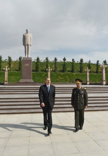 Prezident İlham Əliyev: “Biz öz torpağımızı heç kimə verməyəcəyik və heç vaxt bu vəziyyətlə barışmayacağıq” (FOTO)
