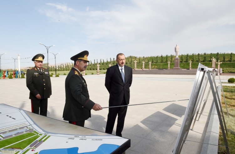 Prezident İlham Əliyev: “Biz öz torpağımızı heç kimə verməyəcəyik və heç vaxt bu vəziyyətlə barışmayacağıq” (FOTO)