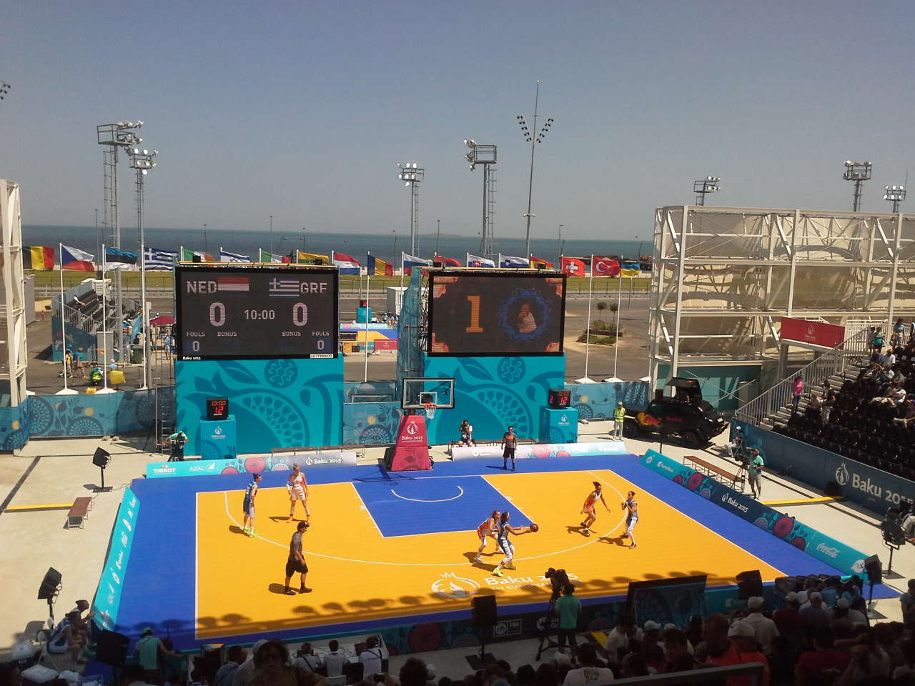 Qadın basketbolçularımız 1/4 finala yüksəliblər (FOTO)