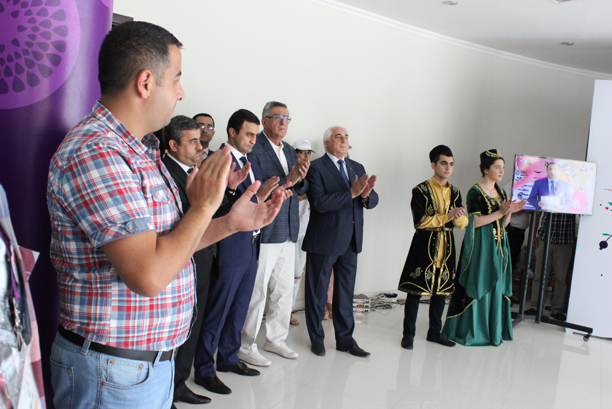 Avropa Oyunlarında medal qazanmış idmançılarımız Silahlı Qüvvələr Gününü qeyd ediblər (FOTO)