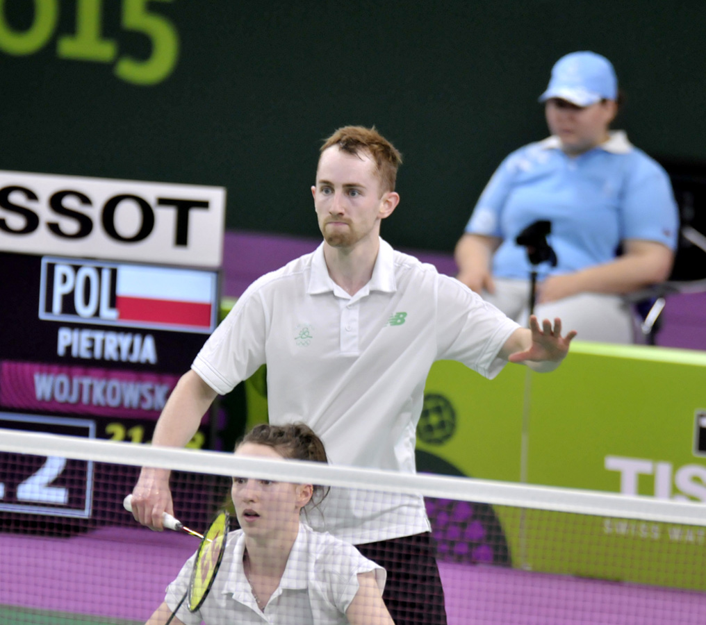 Badminton yarışlarında ¼ final mərhələsi başlayıb (FOTO)