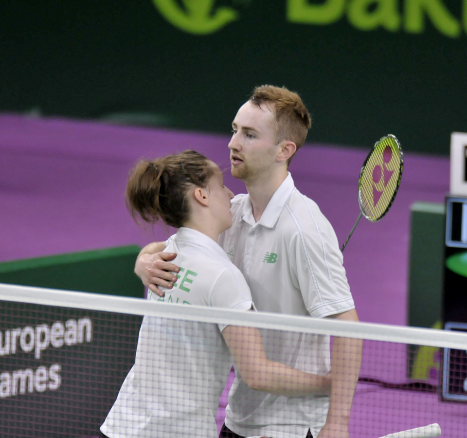 Badminton yarışlarında ¼ final mərhələsi başlayıb (FOTO)