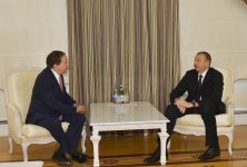 İlham Əliyev Sosialist İnternasionalın baş katibini qəbul edib