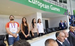 Prezident İlham Əliyev Avropa Oyunlarında qalib gələn paracüdoçulara medalları təqdim edib (FOTO+VİDEO)