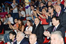 Prezident İlham Əliyev Avropa Oyunlarında qalib gələn boksçuların mükafatlandırma mərasimlərində iştirak edib (ƏLAVƏ OLUNUB) (FOTO+VİDEO)