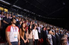 Prezident İlham Əliyev Avropa Oyunlarında qalib gələn boksçuların mükafatlandırma mərasimlərində iştirak edib (ƏLAVƏ OLUNUB) (FOTO+VİDEO)