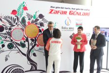Milli Olimpiya Komitəsində Avropa Oyunlarının qalibləri ilə görüş keçirilib (FOTO)