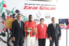 Milli Olimpiya Komitəsində Avropa Oyunlarının qalibləri ilə görüş keçirilib (FOTO)