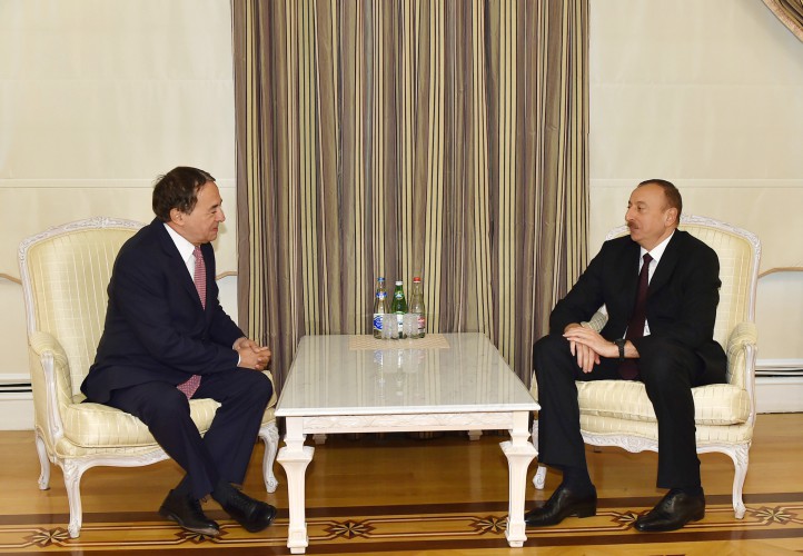 İlham Əliyev Sosialist İnternasionalın baş katibini qəbul edib