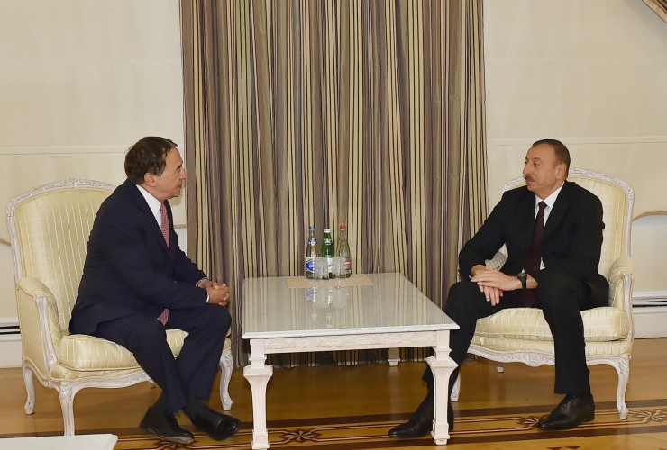 İlham Əliyev Sosialist İnternasionalın baş katibini qəbul edib
