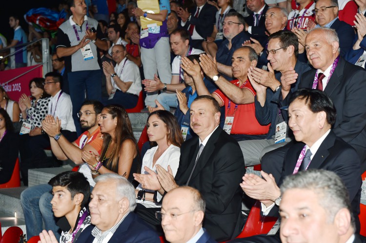 Prezident İlham Əliyev Avropa Oyunlarında qalib gələn boksçuların mükafatlandırma mərasimlərində iştirak edib (ƏLAVƏ OLUNUB) (FOTO+VİDEO)