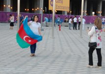Bakı sakinləri və qonaqları Avropa Oyunlarının bağlanışında iştirak etməyə tələsirlər (FOTO)