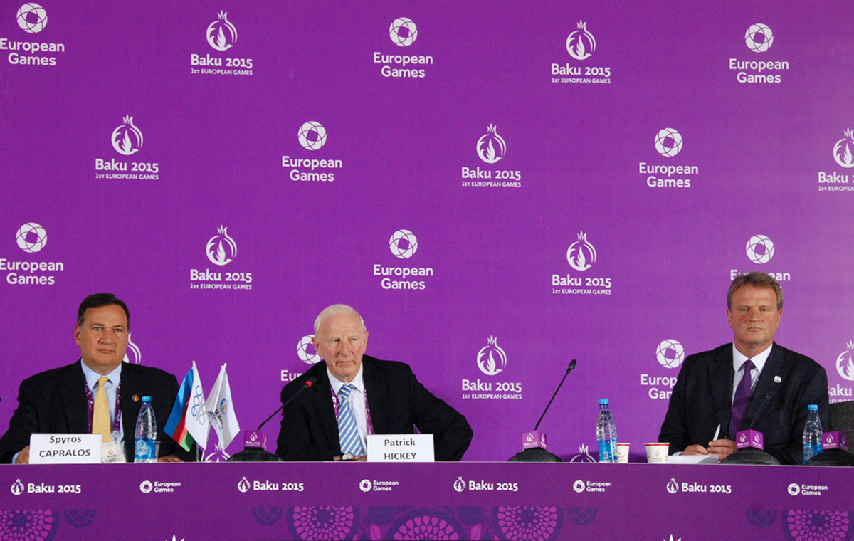 Patrik Hikki: Birinci Avropa Oyunları uğurla başa çatdı, Azərbaycan Yay Olimpiya Oyunlarını keçirə bilər (ƏLAVƏ OLUNUB)(FOTO)