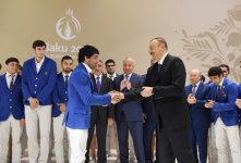 Birinci Avropa Oyunlarının təşkilində böyük xidmətlərinə görə Mehriban Əliyeva “Heydər Əliyev” ordeni ilə təltif edilib (FOTO)