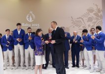 Birinci Avropa Oyunlarının təşkilində böyük xidmətlərinə görə Mehriban Əliyeva “Heydər Əliyev” ordeni ilə təltif edilib (FOTO)
