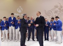 Birinci Avropa Oyunlarının təşkilində böyük xidmətlərinə görə Mehriban Əliyeva “Heydər Əliyev” ordeni ilə təltif edilib (FOTO)
