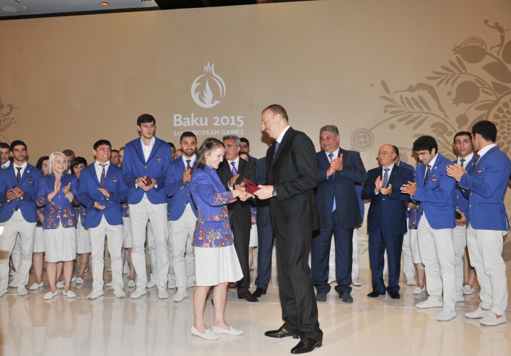 Birinci Avropa Oyunlarının təşkilində böyük xidmətlərinə görə Mehriban Əliyeva “Heydər Əliyev” ordeni ilə təltif edilib (FOTO)