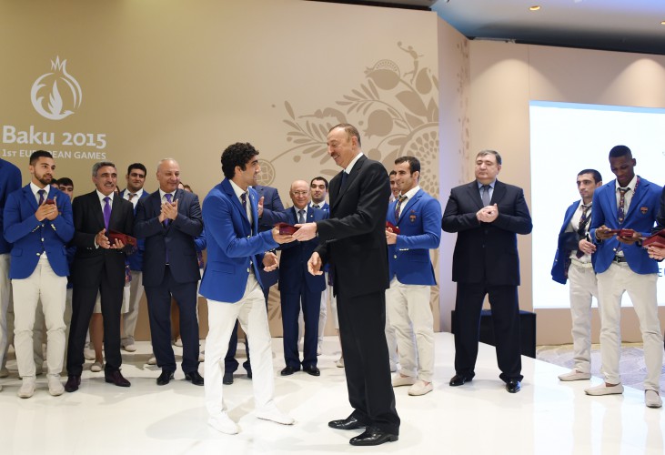 Birinci Avropa Oyunlarının təşkilində böyük xidmətlərinə görə Mehriban Əliyeva “Heydər Əliyev” ordeni ilə təltif edilib (FOTO)