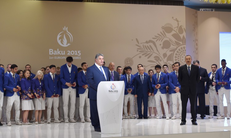 Birinci Avropa Oyunlarının təşkilində böyük xidmətlərinə görə Mehriban Əliyeva “Heydər Əliyev” ordeni ilə təltif edilib (FOTO)