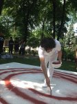 Azərbaycanlı rəssam Vüsal Rəhim 5-ci Beynəlxalq Platonov İncəsənət Festivalında iştirak edib (FOTO)