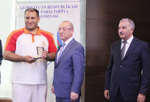 Milli Paralimpiya Komitəsində Avropa Oyunlarının yekunlarına həsr olunmuş iclas keçirilib (FOTO)