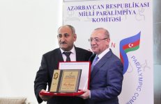 Milli Paralimpiya Komitəsində Avropa Oyunlarının yekunlarına həsr olunmuş iclas keçirilib (FOTO)