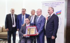 Milli Paralimpiya Komitəsində Avropa Oyunlarının yekunlarına həsr olunmuş iclas keçirilib (FOTO)