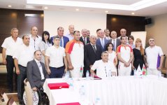 Milli Paralimpiya Komitəsində Avropa Oyunlarının yekunlarına həsr olunmuş iclas keçirilib (FOTO)