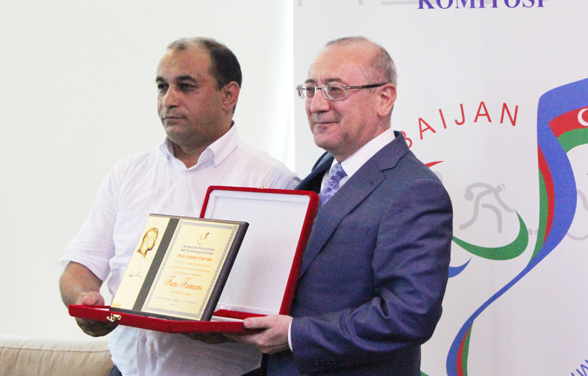 Milli Paralimpiya Komitəsində Avropa Oyunlarının yekunlarına həsr olunmuş iclas keçirilib (FOTO)
