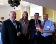 Görkəmli oftalmoloq-alim, akademik Zərifə Əliyevaya həsr edilən kitabın Stokholmda təqdimatı olub (FOTO)
