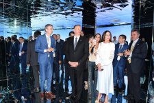 Prezident İlham Əliyev və xanımı "Milan Expo 2015" sərgisindəki Azərbaycan pavilyonunda "Milli gün" mərasimində iştirak ediblər (FOTO)