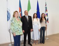Prezident İlham Əliyev və xanımı "Milan Expo 2015" sərgisindəki Azərbaycan pavilyonunda "Milli gün" mərasimində iştirak ediblər (FOTO)