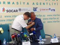 "İnterfaks-Azərbaycan"ın baş direktoru təltif edilib (FOTO)