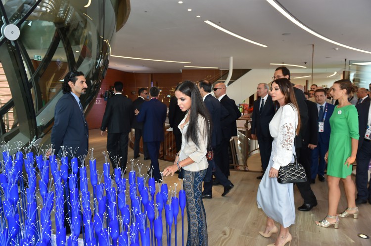 Prezident İlham Əliyev və xanımı "Milan Expo 2015" sərgisindəki Azərbaycan pavilyonunda "Milli gün" mərasimində iştirak ediblər (FOTO)
