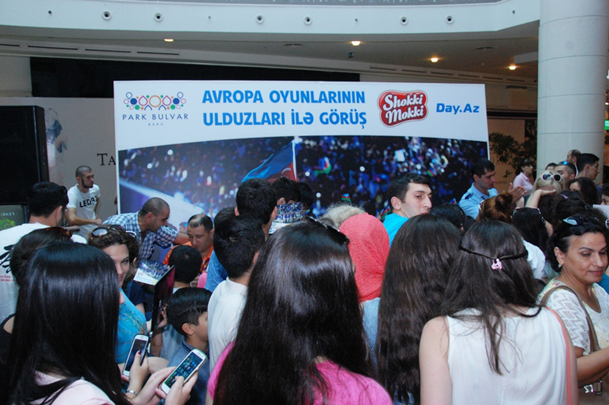 “Park Bulvar”, “Shokki Mokki” və “Day.Az”-ın təşkilati dəstəyi ilə Avropa Oyunları çempionlarının avtoqraf-sessiyası keçirildi (FOTO)