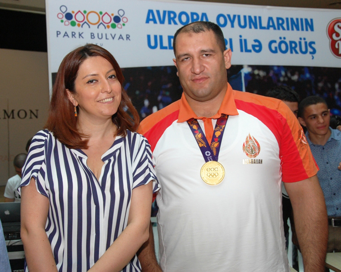 “Park Bulvar”, “Shokki Mokki” və “Day.Az”-ın təşkilati dəstəyi ilə Avropa Oyunları çempionlarının avtoqraf-sessiyası keçirildi (FOTO)