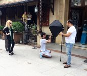 Anar Məmmədxanovun qızı Avropa üçün füsunkar geyimlərdə (FOTO)